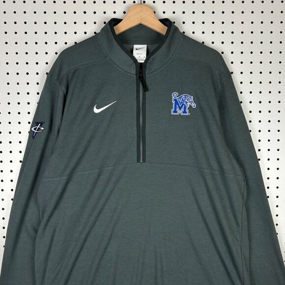 Nike 1 Cent Memphis Tigers XLT Quarter Zip NWT Coach Sideline Penny Hardaway‎ - Picture 3 of 6